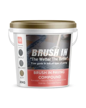 Brush In - Paving Joint Compound - 20kg (Buff)