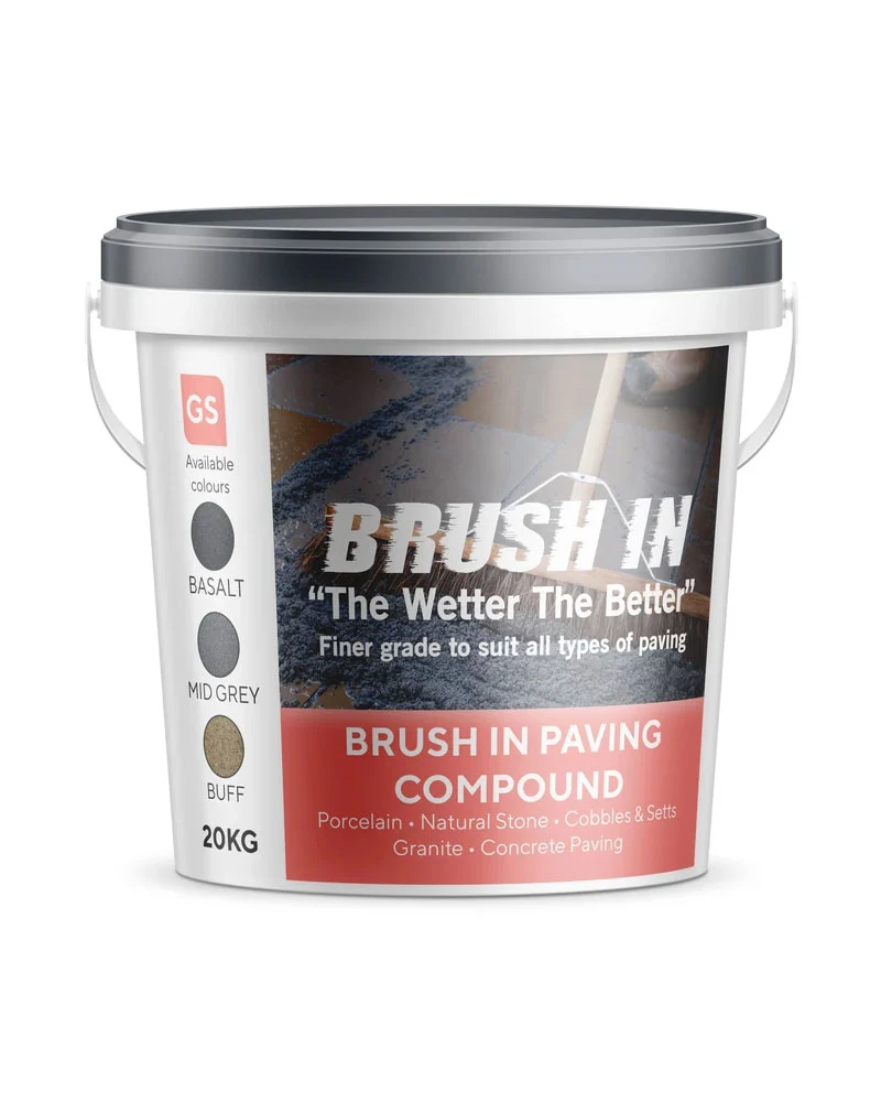 Brush In - Paving Joint Compound - 20kg (Mid Grey)