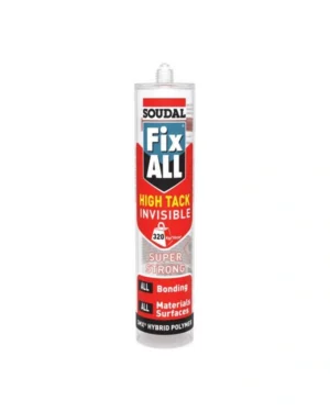 Soudal High Tack Fix All (for Strata Flexstone) Invisible